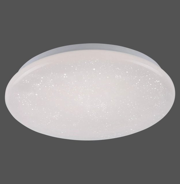 Just Light LED-Deckenleuchte Skyler Weiß Durchmesser: 34 cm - Bild 1