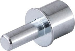 Lamello Cabineo X Bodenträger ø3 in Silber - Bild 1