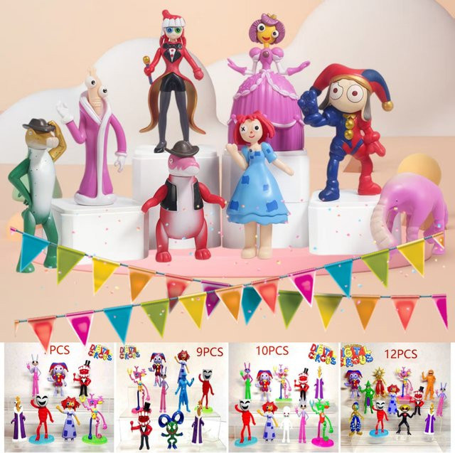 Bandai The Amazing Digital Circus, Modellspielzeug, 8-teiliges Set - Bild 1