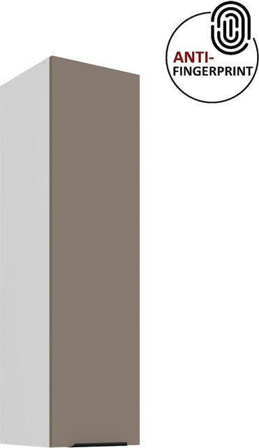 ARIA Hängeschrank Sandgrau Küchenzeile mit Anti Fingerprint Oberfläche Höhe: 30 cm, Breite: 90 cm - Bild 1