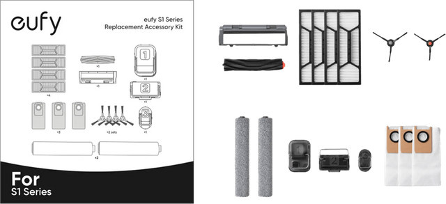 eufy S1 Pflegeset in Grau - Bild 1