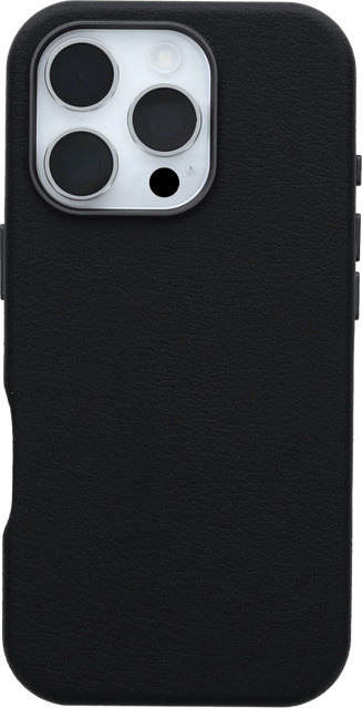Otterbox Symmetry MagSafe iPhone 16 Backcover aus Leder in Schwarz - Bild 1