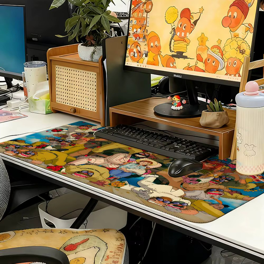 P-Porco R-Rosso Gaming Deskmat Sakura Anime Mauspad in Multicolour - Bild 3