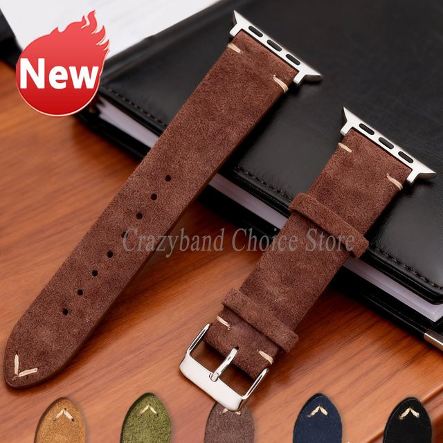 crazyband Uhrenarmband Wildleder, Unisex - Bild 1