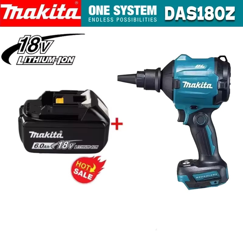 Makita DAS180 Akku-Multifunktionsgerät 18V bürstenlos als Staubsauger, Wasch- und Blasgerät in Petrol - Bild 3