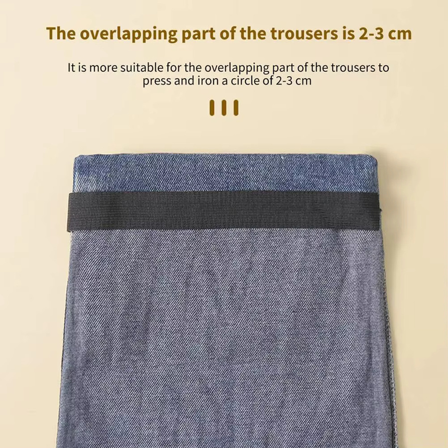 Selbstklebende Hosenkantenstreifen in Schwarz zum Verkürzen von Hosen, Jeans und T-Shirts als bügelbare Stoffbänder für den Saum - Bild 3