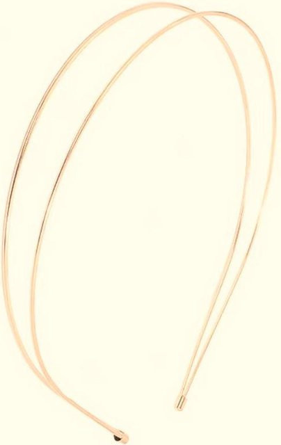NATAWA Haar Hoop, Metall, Damen, weiß - Bild 1