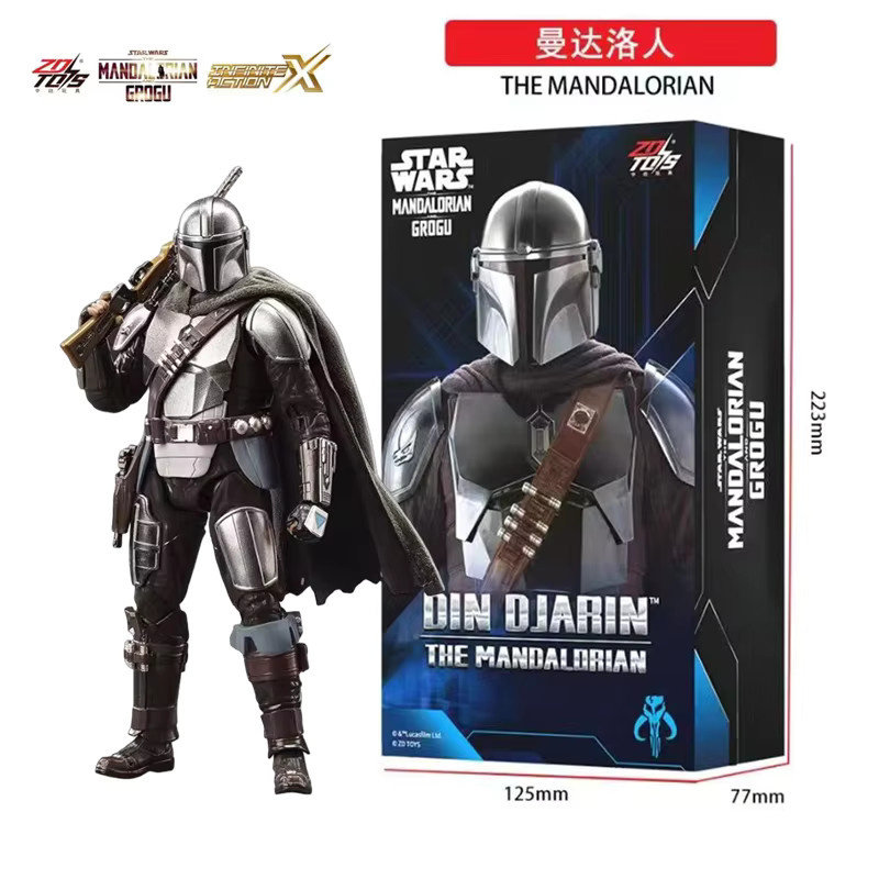 Zd Toys Star Wars Darth Vader Stormtrooper Luke Skywalker Grogu Der Mandalorianer, Actionfigur, Modellfigur, Einzelfigur - Bild 5