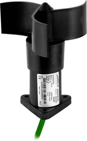 PCE Instruments PCE-WS RS485 Anemometer in Schwarz aus Kunststoff - Bild 1