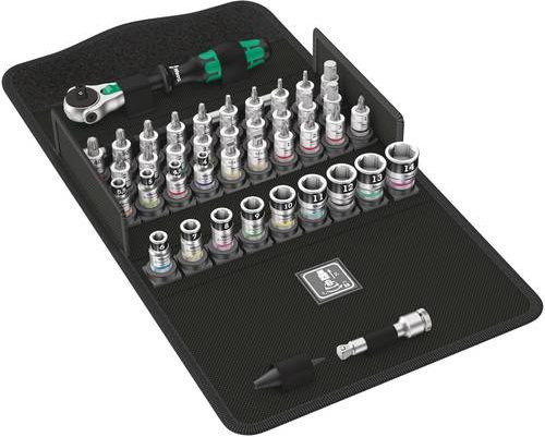 Wera Zyklop Speed Steckschlüsselsatz 8100 SA All-in metrisch 1/4 Zoll 42-teilig - Bild 1