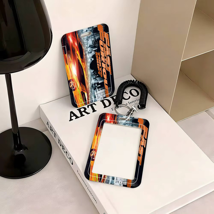 Mesuca Fast And Furious Vintage Ausweishülle aus Kunststoff für Schulkarten, Zugangskarten und Buskarten - Bild 3