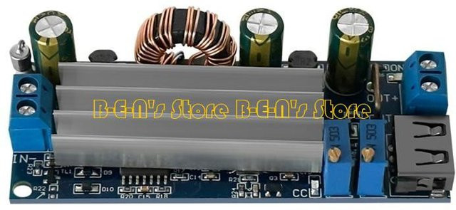 Y1AD Step-Up-Boost-Konverter Blau, Leistungsmodul 2–24 V auf 3–30 V, 4 A–80 W, einstellbares konstantstromgeregeltes Netzteil - Bild 1