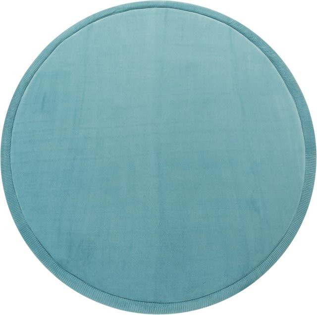 Waschbarer Teppich Atami für das Kinderzimmer, blau, rund, Durchmesser: 200 cm - Bild 1