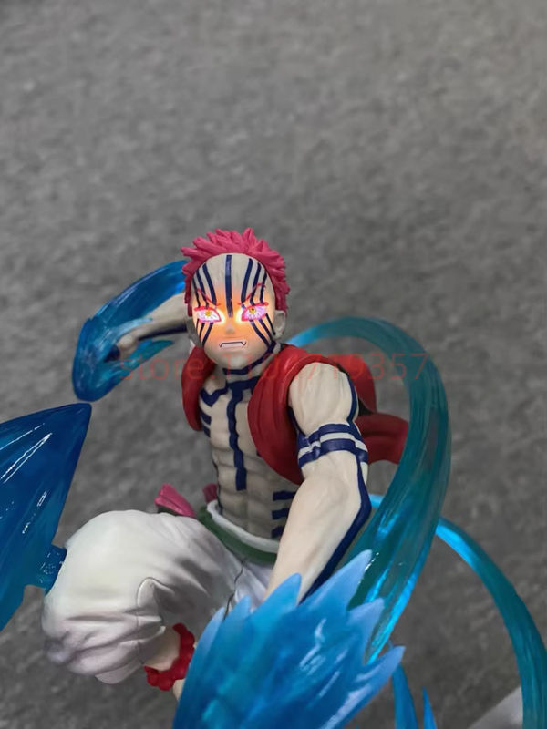 Bandai Akaza Action Figur aus Demon Slayer Kimetsu no Yaiba, mehrfarbige PVC Modellfigur mit Lichtfunktion - Bild 6
