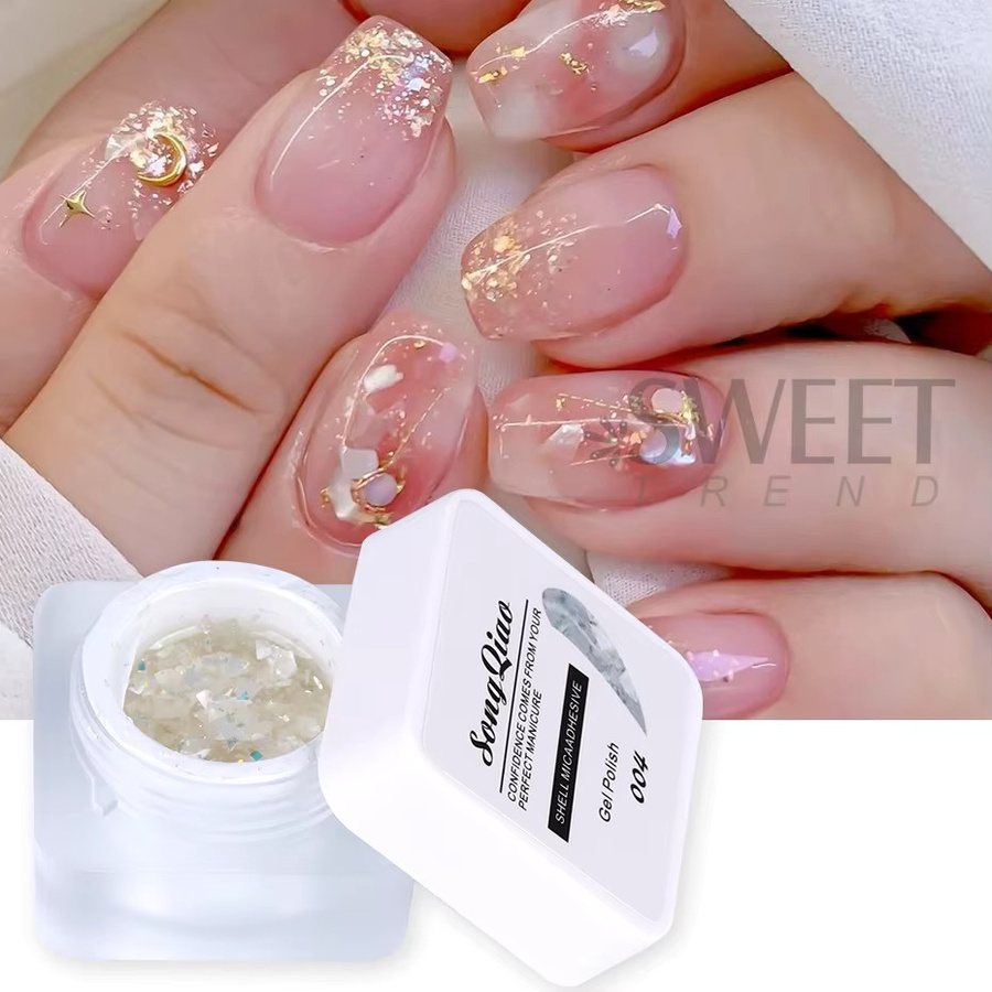 SWEET TREND Nagellack, Weiß, Schimmernd, 5 ml - Bild 2