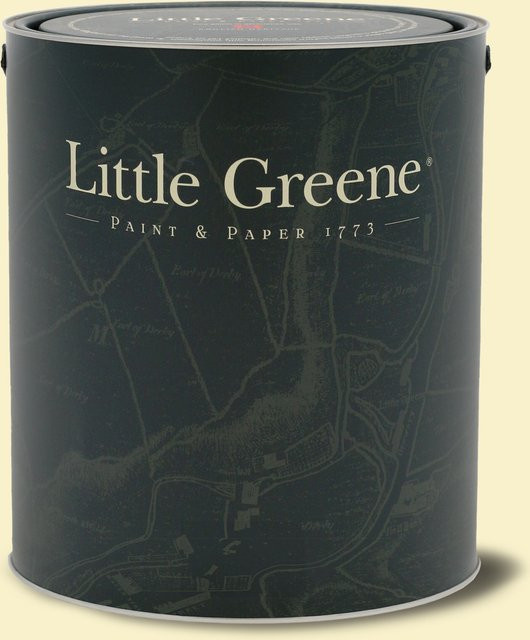Little Greene Intelligent Eggshell Wandfarbe Creamerie 42 in Beige und Gelb, 2,5 l - Bild 1
