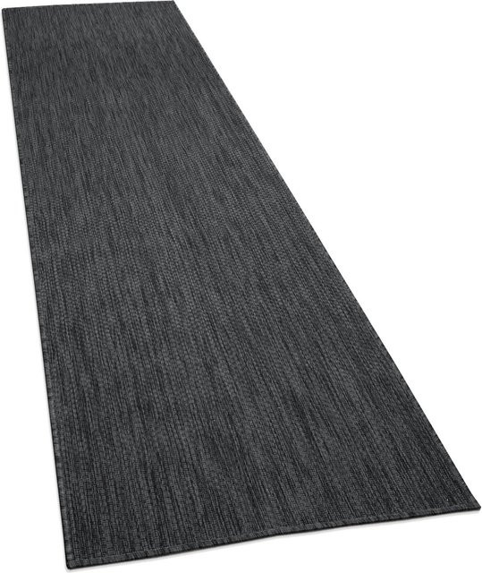 In- & Outdoor-Teppich Venezia Anthrazit B/T: 80 x 250 cm - Bild 1