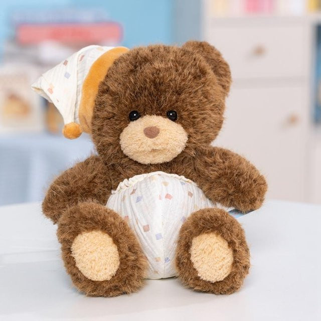 Yiran toy Dingdang Pyjama-Bär, Plüschtier, 25cm - Bild 1