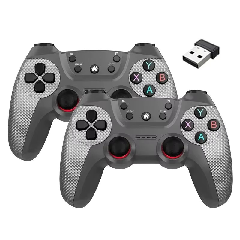 BOYHOM Wireless Doppel-Game-Controller Green für Android, PC und Smart TV Box mit 2,4 G Bluetooth Verbindung - Bild 2