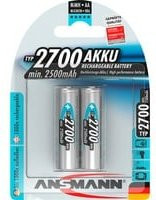 Ansmann AA Akku 2700mAh Silber - Bild 1