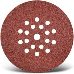 Menzer Klett-Schleifscheiben Ø 225 mm K120 19-Loch für Holz, Metall und Lack, 25er Packung - Bild 1