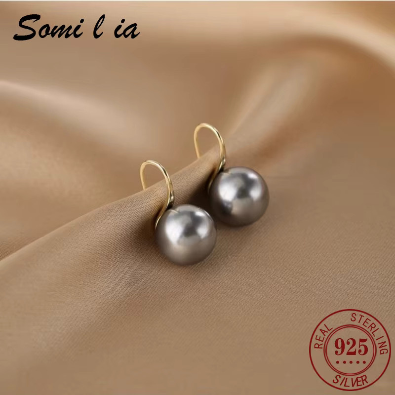 SOMILIA Ohrstecker 925 Silber, Perle, Damen - Bild 1