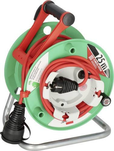 Brennenstuhl Kabeltrommel Rot Matt 25 m mit Schutzkontakt-Stecker IP44 - Bild 1