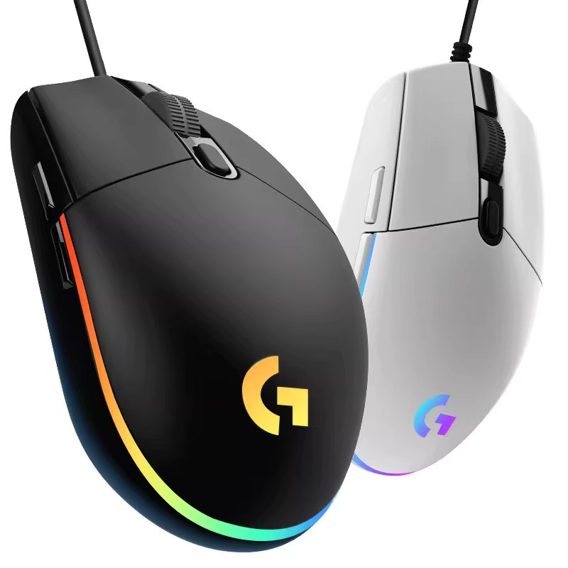 Logitech G102 Gaming-Maus mit RGB-Hintergrundbeleuchtung und 8000 DPI in Blau - Bild 7
