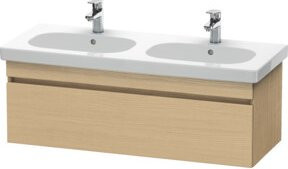 Duravit Waschtischunterschrank DuraStyle in Beige, wandhängend, B/T/H: 115 x 45,3 x 39,8 cm - Bild 1