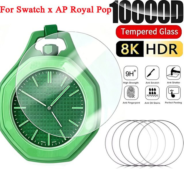 Swatch Displayschutzfolie für X AP Royal Pop Pocket Watch, transparent, Unisex - Bild 1