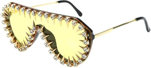 Cornbread Sonnenbrille Butterfly, Vollrand, Metall, beige, Unisex - Bild 1