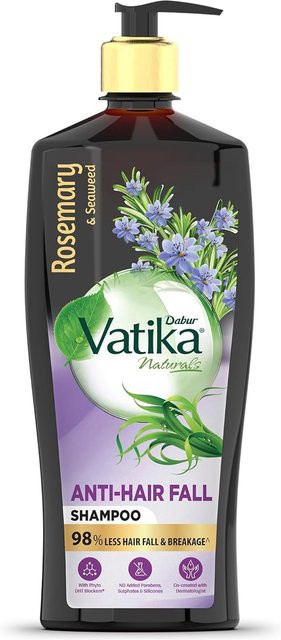 Dabur Vatika Rosmarin & Algen Shampoo, 640 ml - Bild 1
