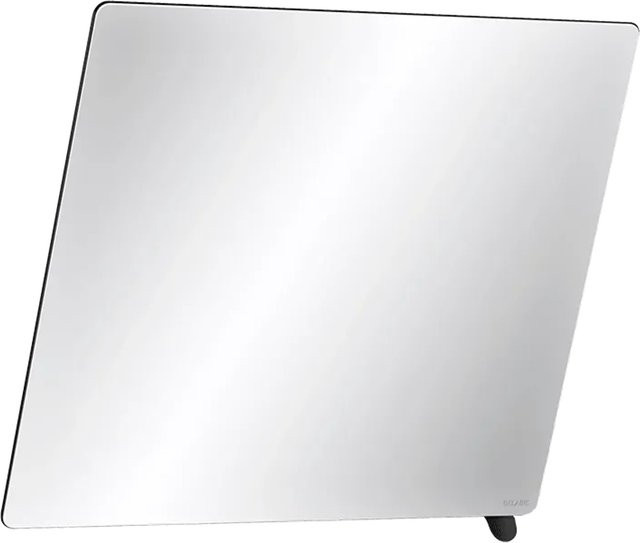 Delabie Kippspiegel in Schwarz mit Griff, B/H: 60 x 50 cm - Bild 1