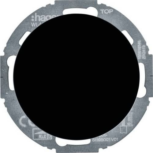 Hager WL4011BG Drehdimmer in Schwarz für die Unterputzmontage - Bild 1