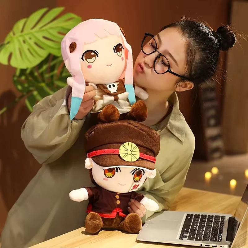 MIAOOWA Hanako-Kun Jibaku Shounen Hanako-kun Nene Yashiro Kaninchenpuppen Plüsch Stofftier, 30cm - Bild 4