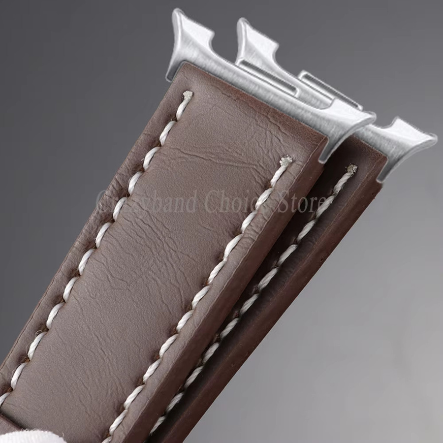crazyband Uhrenarmband Leder, Vintage, Braun, Herren - Bild 2