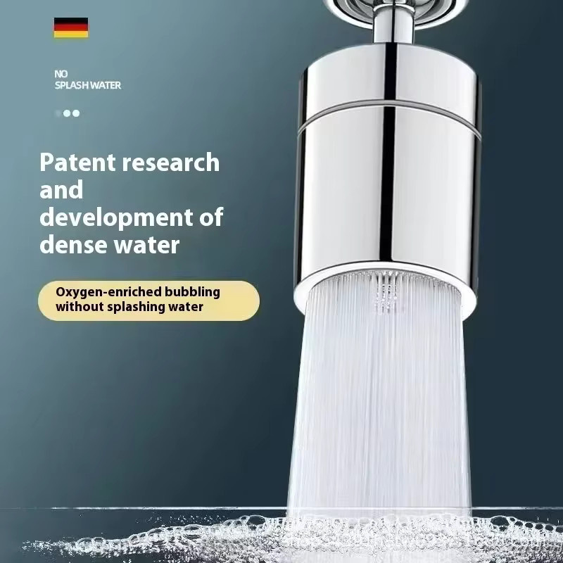 Do Kogia 360 Grad Waschbecken-Wasserhahn-Adapter mit Spray-Filter und verstellbarem Spritzschutz für die Küchenspüle - Bild 2