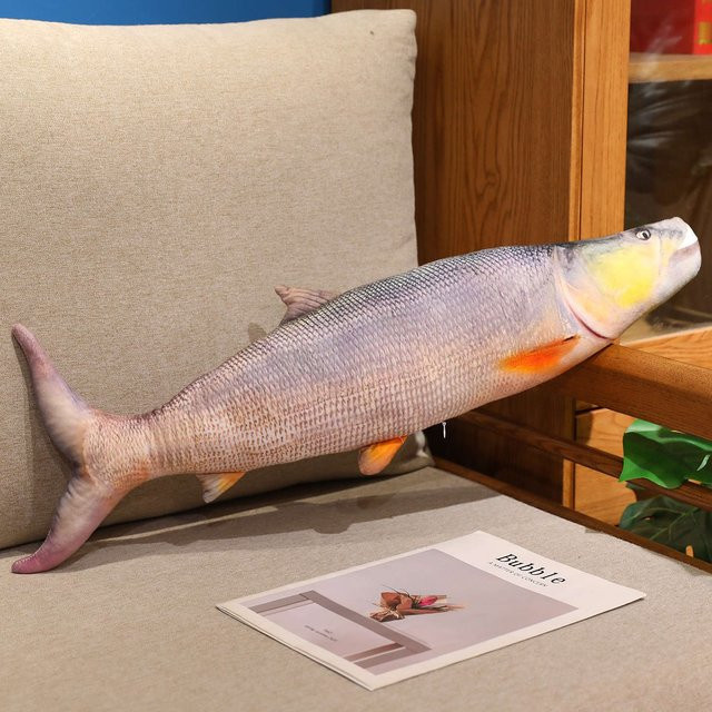 Yiran Health & Beauty Karpfen Plüschkissen, Plüschtiere, 40cm - Bild 1