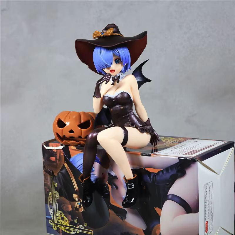 Bandai Re:Zero Rem Halloween Magic Night Enchantress Anime Figur, Schwarz, Höhe: 18 cm - Bild 5