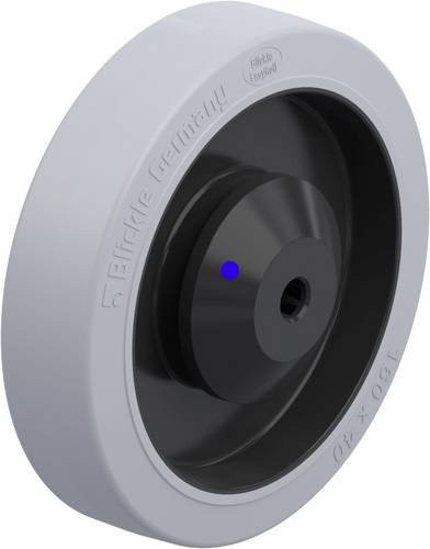 Blickle Schwerlast-Rad POEV 161/12XKA-SG in Grau und Schwarz mit 160 mm Durchmesser und 320 kg Tragfähigkeit - Bild 1