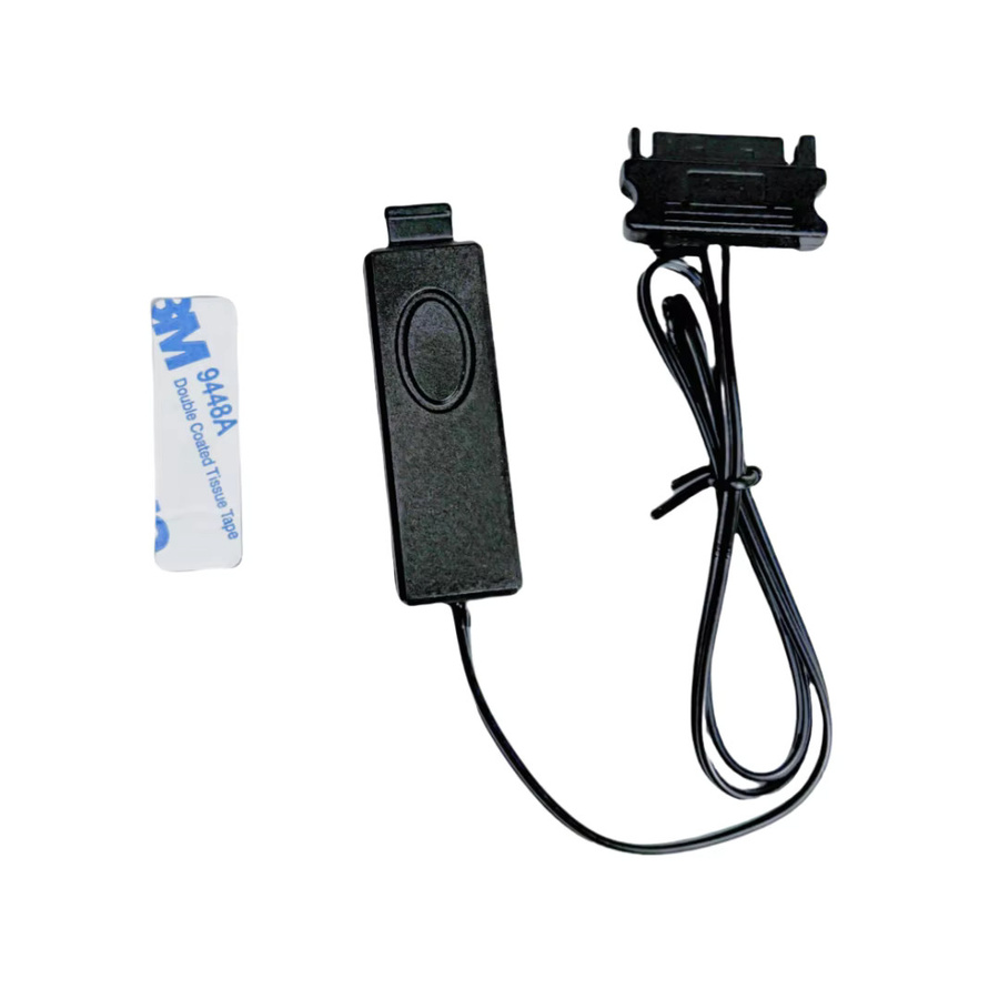 AuyiHomu 5V 3-Pin ARGB Controller mit SATA-Anschluss für PC-RGB-Beleuchtungshubs, Gehäuselüfter und LED-Lichtstreifen in Schwarz - Bild 3