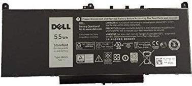 Dell Akku 4-Zellen 7,6V 7080mAh 55Wh Schwarz (1W2Y2) - Bild 1