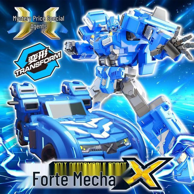 Mini Force X 5. Jubiläum Transformierbares Roboter-Spielzeug, ab 3 Jahren - Bild 1