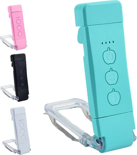 Heinast LED-Clip-on Leseleuchte mit einstellbarer Helligkeit und USB-Wiederaufladung zum Augenschutz - Bild 1