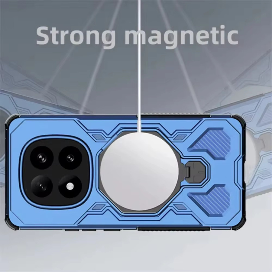 Xiaomi Hartschalenhülle für Redmi Note 15 14 Pro Plus 5G 14C 14R 15T 17 ProMax mit MagSafe, stoßfeste Schutzhülle in Militärqualität, Blau - Bild 4