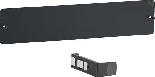 Lechuza Metallleiste Schwarz B: 48 cm, H: 10 cm, T: 0,2 cm - Bild 1