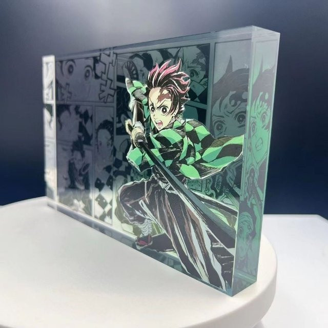 Bandai Demon Slayer Anime Acryl-Desktopornament Muichirou Tokitou - Bild 1