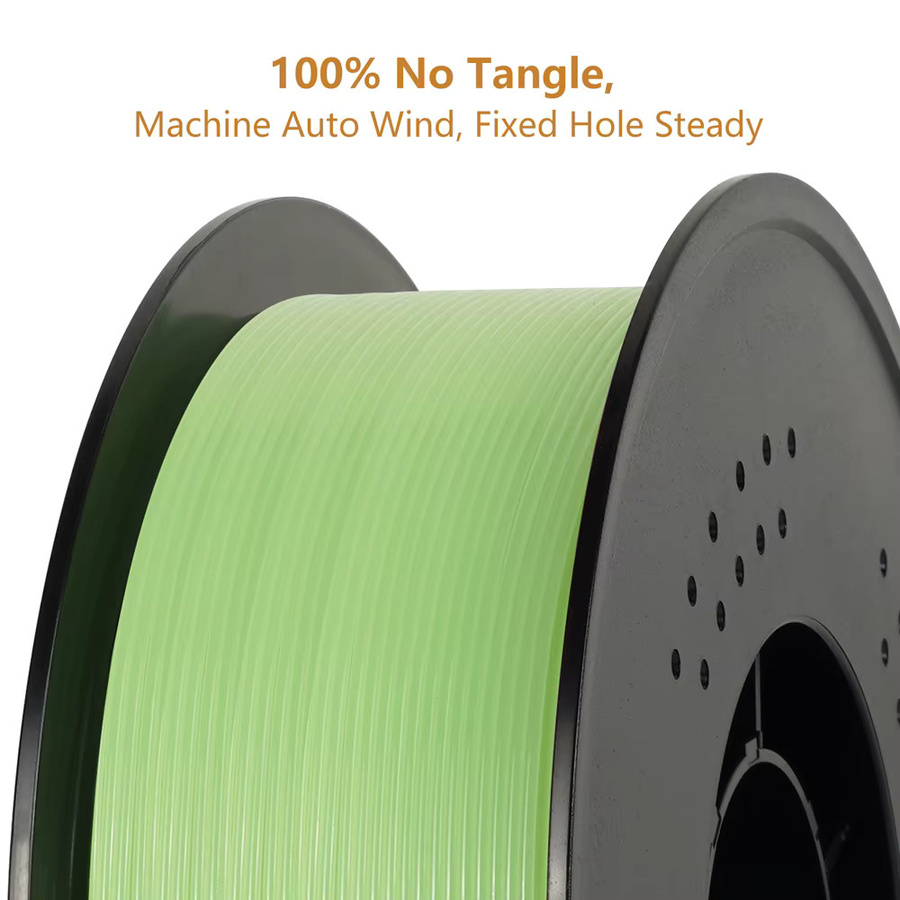 KINGROON Leuchtendes PLA-Filament 1,75mm, Grün-Blau, Leuchtet im Dunkeln für FDM 3D-Drucker - Bild 4