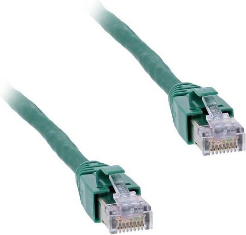 Schneider Electric VW3E3001R250 Cat7 Ethernet Patchkabel, Grün, Länge: 25,0 cm - Bild 1