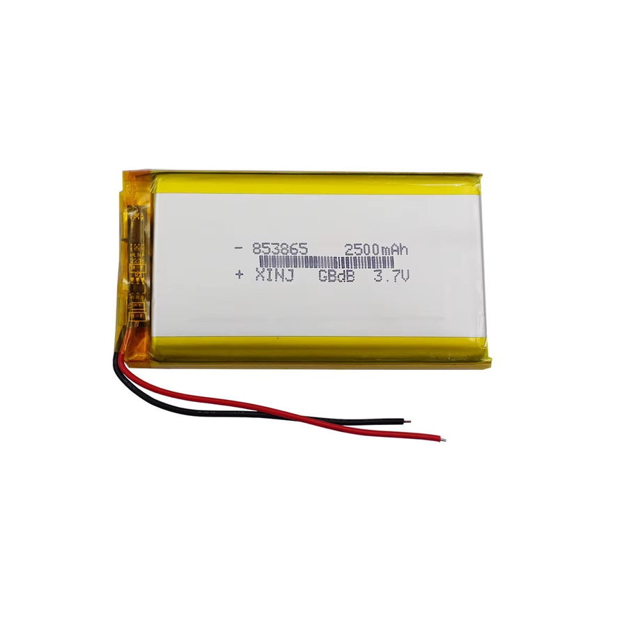 XINJ Li-Pol Li-Ion Akku mit JST 2Pin Anschluss, 3.7V, 2500mAh, 9.25Wh für GPS, E-Book, Kamera und Tablet - Bild 2